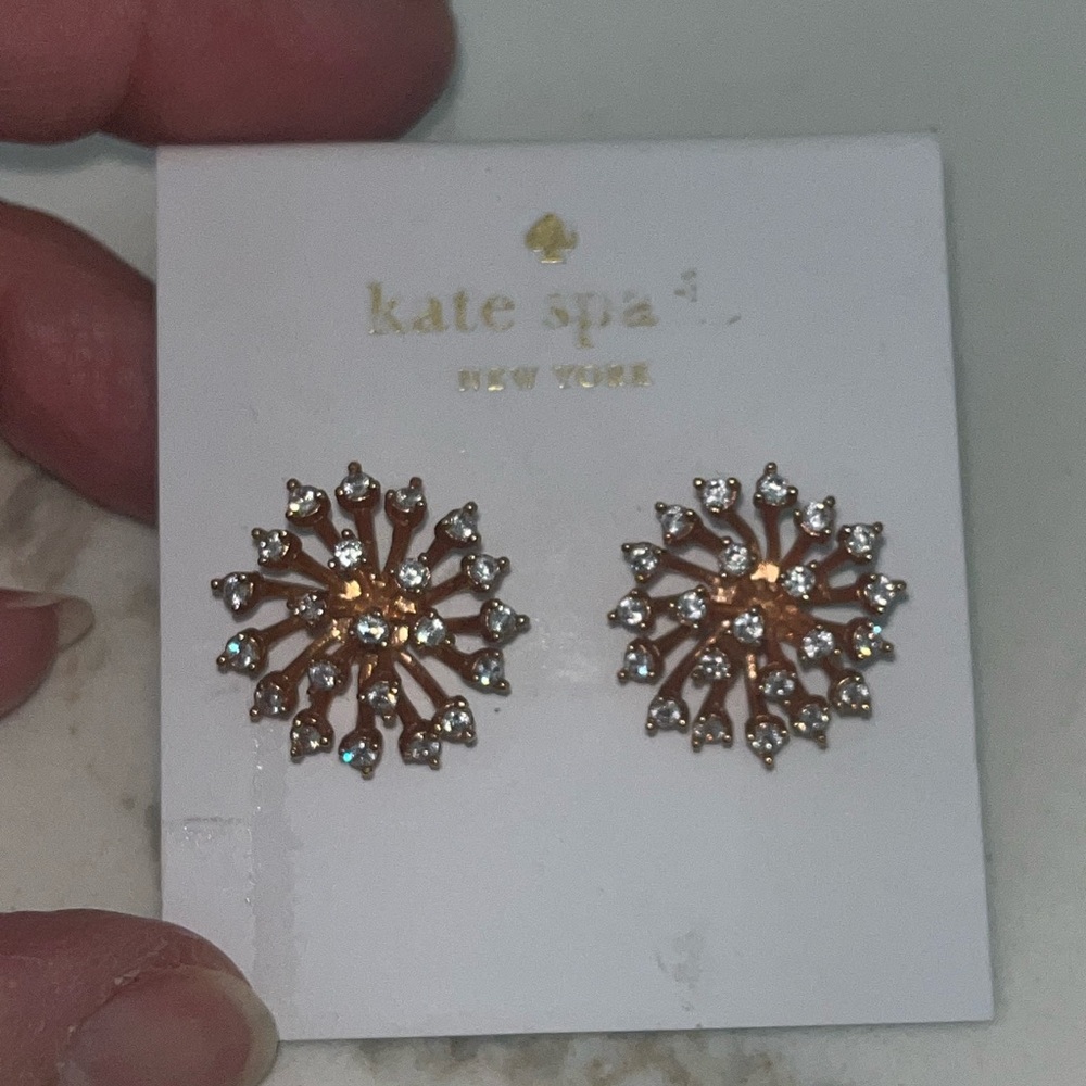 NEW Kate Spade Starburst Flying Colors Earrings